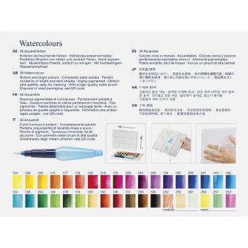 Preview: Faber-Castell Creative Studio Aquarellfarben 36er Etui